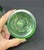 Late 19th Century Late 19th Century Emerald Green Cut to Clear Crystal Decanters, Pair For Sale - Image 5 of 7