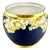 Antique O&eg Royal Austria Hand-Painted Cobalt & Gilt Porcelain Jardinière For Sale