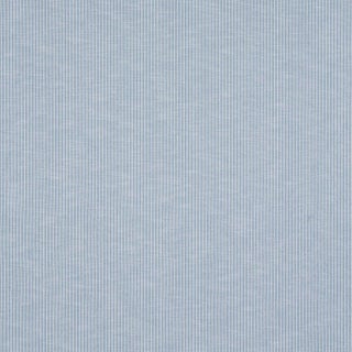 Schumacher Garter Stripe Indoor/Outdoor Fabric in Sky For Sale