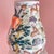1980s Beautiful 100 Deer vase // Chinoiserie // hand-painted ceramic vase // Asian decor // deer head handles // oversized vase // collectible For Sale - Image 4 of 9