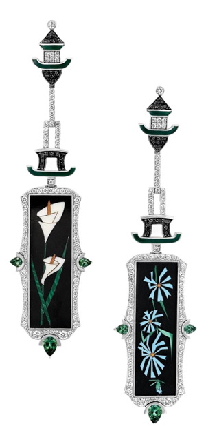 Bochic Pagoda Mosaic Earrings