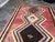 Late 20th Century 7ft × 8ft Hand-Knotted Geometric Wool Area Rug, Vintage For Sale - Image 5 of 12