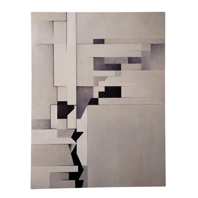 Technique: Oil on panel Title of the work: “The crack” Author: Julio Sendino Style: Contemporary Art / Valladolid School...