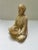 Beige Antique Ceramic Buddha Figurine For Sale - Image 8 of 8
