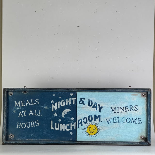 This sign is not an antique as we would like to have had it; Yet! it's vintage and decorative. It's a tavern sign...