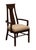 HIGH END Walnut Asian Chinoiserie Dining Arm Chair Cannot identify brand, but comparable in quality to brands like Century...
