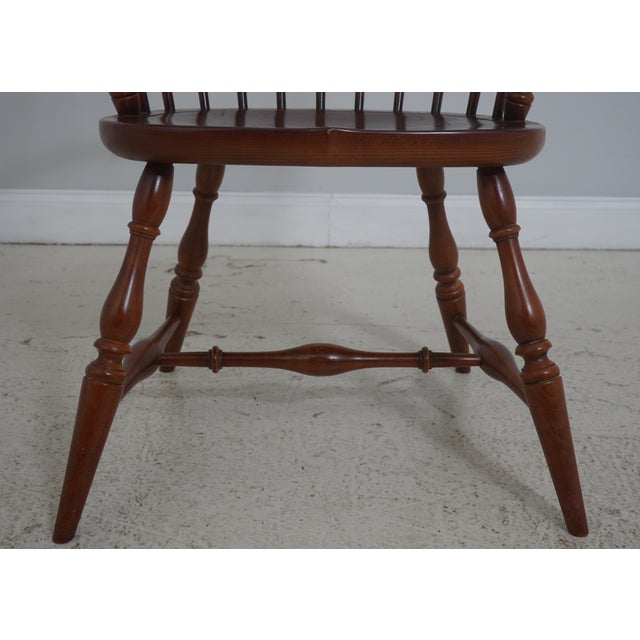 Set of 6 Frederick Duckloe Loop Back Windsor Dining Room Chairs For Sale - Image 10 of 18