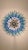 Murano Blue Turquoise Palmette Murano Chandelier, 82 Elements Murano Shutters - a Pair For Sale - Image 4 of 5