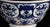 Queen Anne Dutch Delft Blue & White Botanical Bowl For Sale - Image 3 of 8