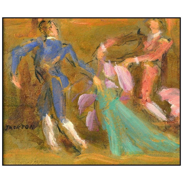 Figurative Mid 20th Century Matadors Casting Before the Corrida, Lee Jackson For Sale - Image 3 of 4