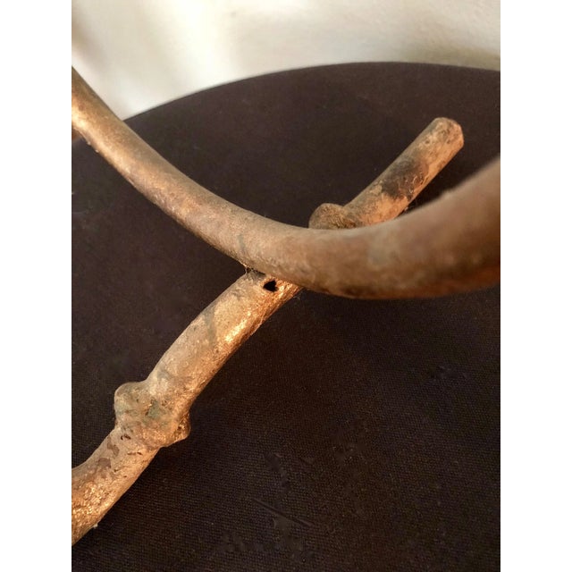 1950s Vintage Hollywood Regency Faux Bamboo Magazine Rack For Sale - Image 4 of 8