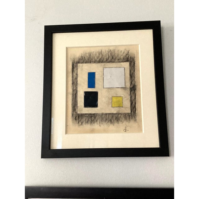 Untitled (Collage), c. 1960 by Burgoyne A. Diller (January 13, 1906 – January 30, 1965) in paint, pencils on artist paper...