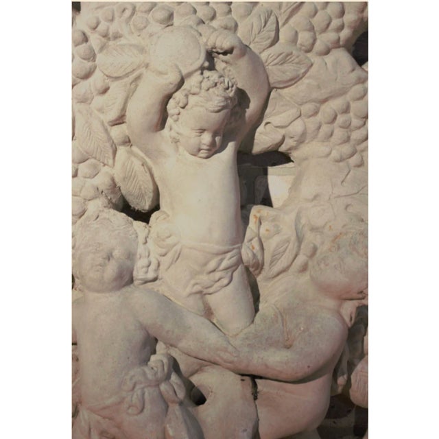 American Antique Arched Figural Wall Plaque For Sale - Image 3 of 5