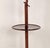 An English floor lamp with tray, vintage. Height 54" to 73".