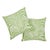 Schumacher Contemporary Schumacher Zebra Palm Indoor/Outdoor Pillow in Leaf For Sale - Image 4 of 8