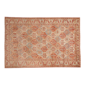 Vintage Distressed Bakhtiari Carpet - 6'10" x 10'1"