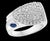 1.25 Carat Diamond Animal Cocktail Ring With Sapphire Eyes in 14 Karat Gold For Sale - Image 4 of 8