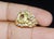 Yellow GIA Certified 8.35CTS VS F Diamond Ceylon Sapphire 18K Solid Gold Bombay Dome Ring, size 6.25 For Sale - Image 8 of 9