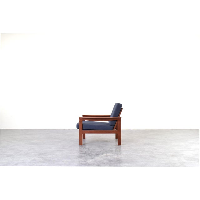 Brown Mid-Century Modern Danish Teak Lounge Chairs by Arne Vodder for Komfort, 1960s, Set of 2 For Sale - Image 8 of 17