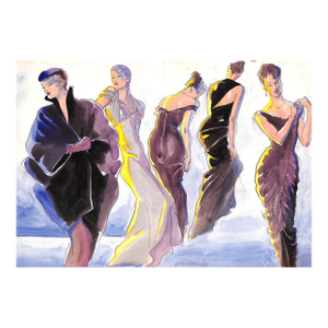 Mid 20th Century "Charles James: Architect of Fashion - From the Wardrobe of Lisa Kirk & the Collections of Homer Layne & Fit"