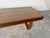 Brown 1970s Mid-Century George Nelson-Style Slatted Bench or Coffee Table/ Sold For Sale - Image 8 of 12