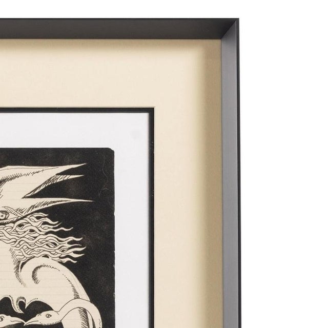 Cruzeiro Seixas, Surrealist Composition, Screenprint For Sale - Image 4 of 6