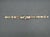 1950s 14k Yellow Gold Slide Charm Omega Gemstone Bracelet Watch For Sale - Image 15 of 16