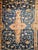 Vintage Turkish Oushak Area Rug, Wool Pile, Royal Blue & Tan, 1900s, 5' x 7' For Sale - Image 11 of 15