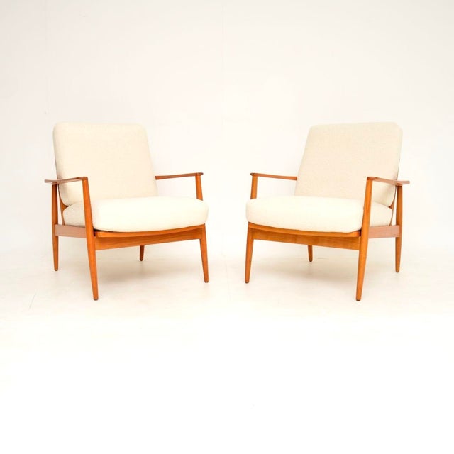 Vintage Lounge Chairs attributed to Knoll Antimott, 1960, Set of 2 For Sale - Image 11 of 11