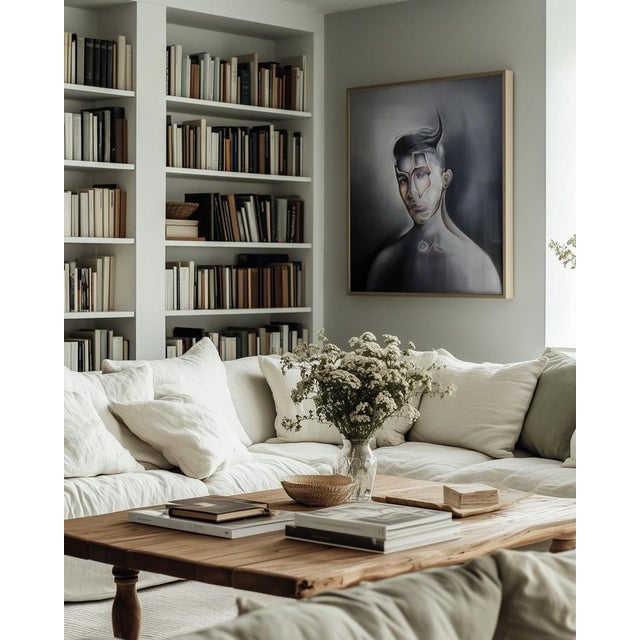Early 21st Century Stefano Mazzolini, Latiziam, 2026, Oil Painting on Canvas For Sale - Image 5 of 18