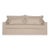 Moss Home Darcy Sofa 96", Safari Oatmeal For Sale