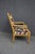 Stickley Fine Upholstery Gilt Lounge Chair in Brunschwig & Fils Les Touches Bengal Fabric For Sale - Image 12 of 15