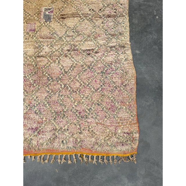 Moroccan Vintage Talsint Rug - 3'7" X 6'4" Ft For Sale - Image 9 of 10