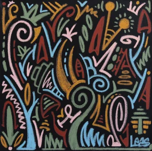 "The Jungle Awakens" Original Artwork on Canvas by Ilan Leas
