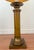 Hollywood Regency Vintage Brass & Onyx Column Lamp, Tall Floor or Table Use – 41” For Sale - Image 3 of 5