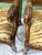 Vintage Bamboo and Rattan Dining Host Chairs - Upholstered Seats For Sale - Image 11 of 12