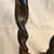 Brown English Barley Twists Wood & Brass Holder Candle Sticks-Set of 2 For Sale - Image 8 of 11