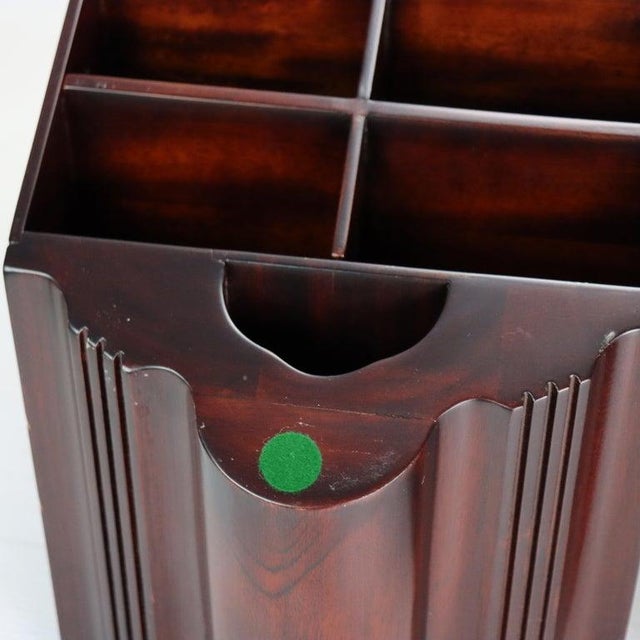 Pair of English Style Mahogany Knife Boxes With Inlaid Patera 20thC For Sale - Image 4 of 13