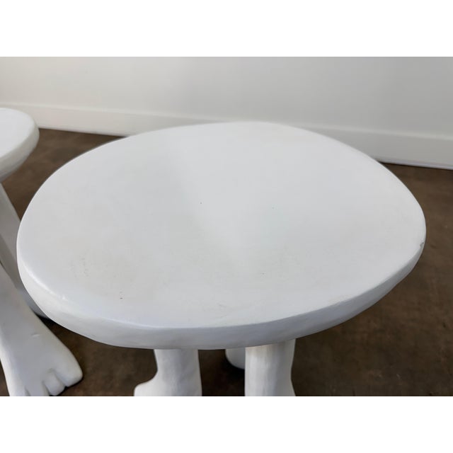 John Dickinson for Sutherland "African" Three-Legged Tables, Set of Three For Sale - Image 18 of 18