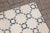 1920s Portuguese Antique Large Art Deco Floral & Plain White Tiles Set of 60 For Sale - Image 13 of 14