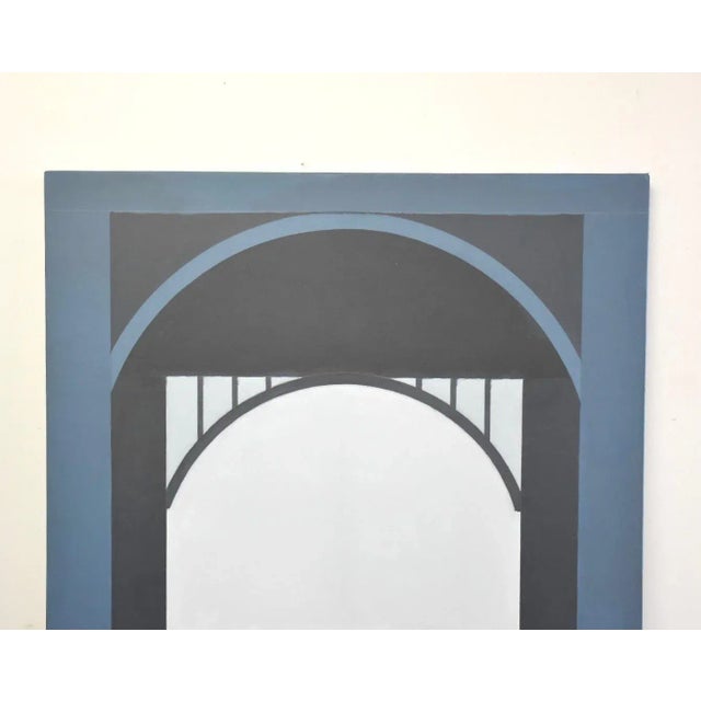 An original acrylic on board painting by Saul Chase (American 1945 - ) dated 2012. 48” wide. 55” tall.