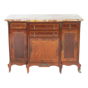 19th Century Louis XVI Style Parquetry Server / Sideboard
