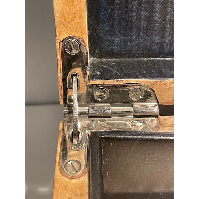 Burl Wood Jewlery Box For Sale - Image 10 of 13