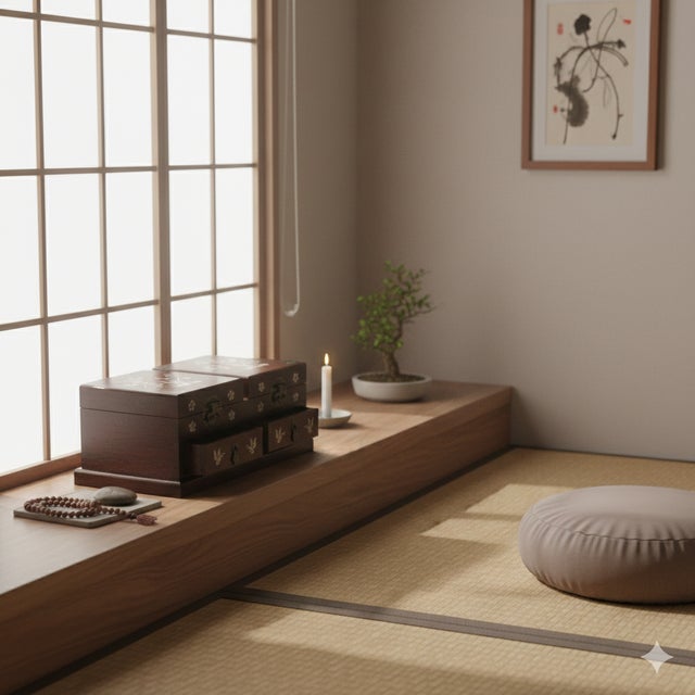 Oriental Brown Mother of Pearl Motif Rectangular Drawers Chest Box For Sale In San Francisco - Image 6 of 10