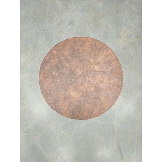 Art Deco Walnut Pedestal Table, Former Czechoslovakia, 1930s For Sale - Image 4 of 9