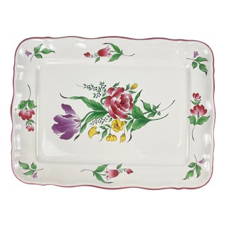 Streetlight Model Rectangular Dish from KG Lunéville, 1950s For Sale