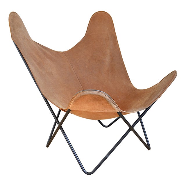 Butterfly Chair attributed to Jorge Hardoy-Ferrari for Knoll, 1960s For Sale