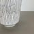 1970s Vintage White Zig Zag Fat Lava Ceramic Vase from Ilkra Ceramics, 1970s For Sale - Image 5 of 18