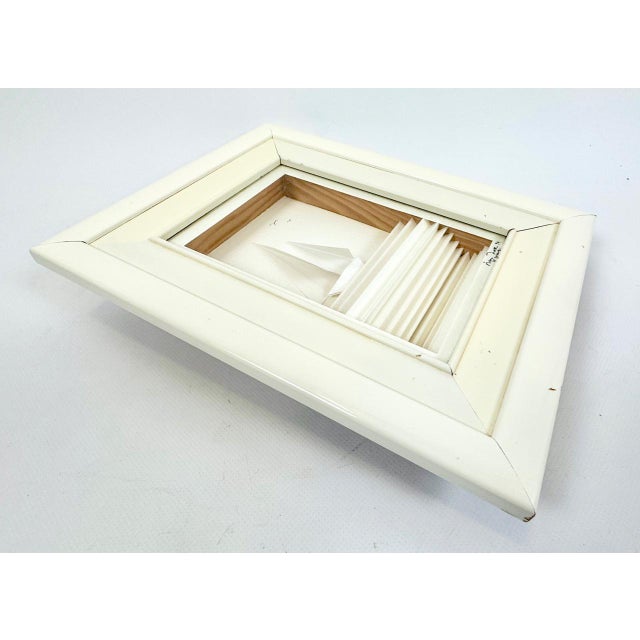 1990s Ivan Hor, Art Bateau, 1994, Wood and Paper, Framed For Sale - Image 5 of 11