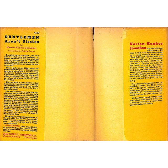 "Gentlemen Aren't Sissies" 1938 Jonathan, Norton Hughes For Sale - Image 12 of 12